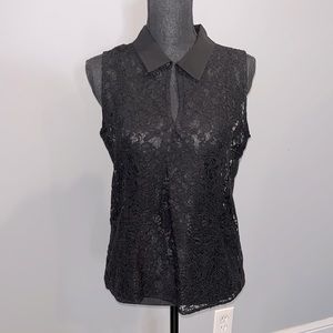 Calvin Klein lace blouse